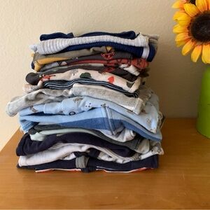30pcs Bundle 0-6M Baby Boy Clothes Lot